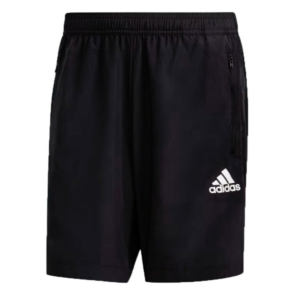 Adidas Men's Aeroready Designed to Move Woven Athletic Sports Gym Black Shorts